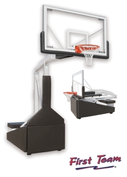 Basketball hoops, goals, systems.